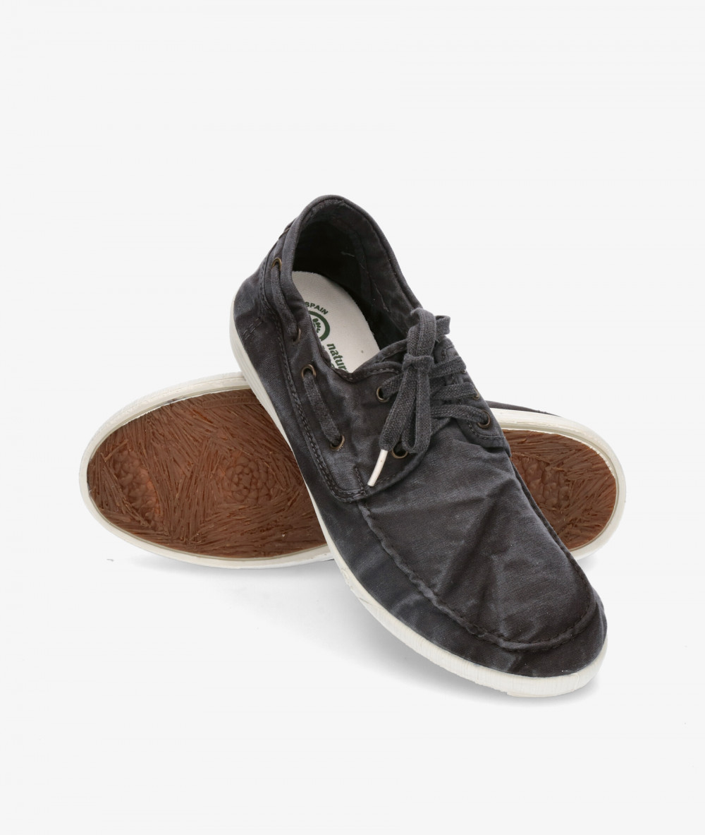 Natural World Canvas shoes 303E OLD EBRUS in black