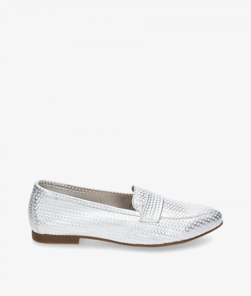 Kénnebec Loafers 3942 in silver