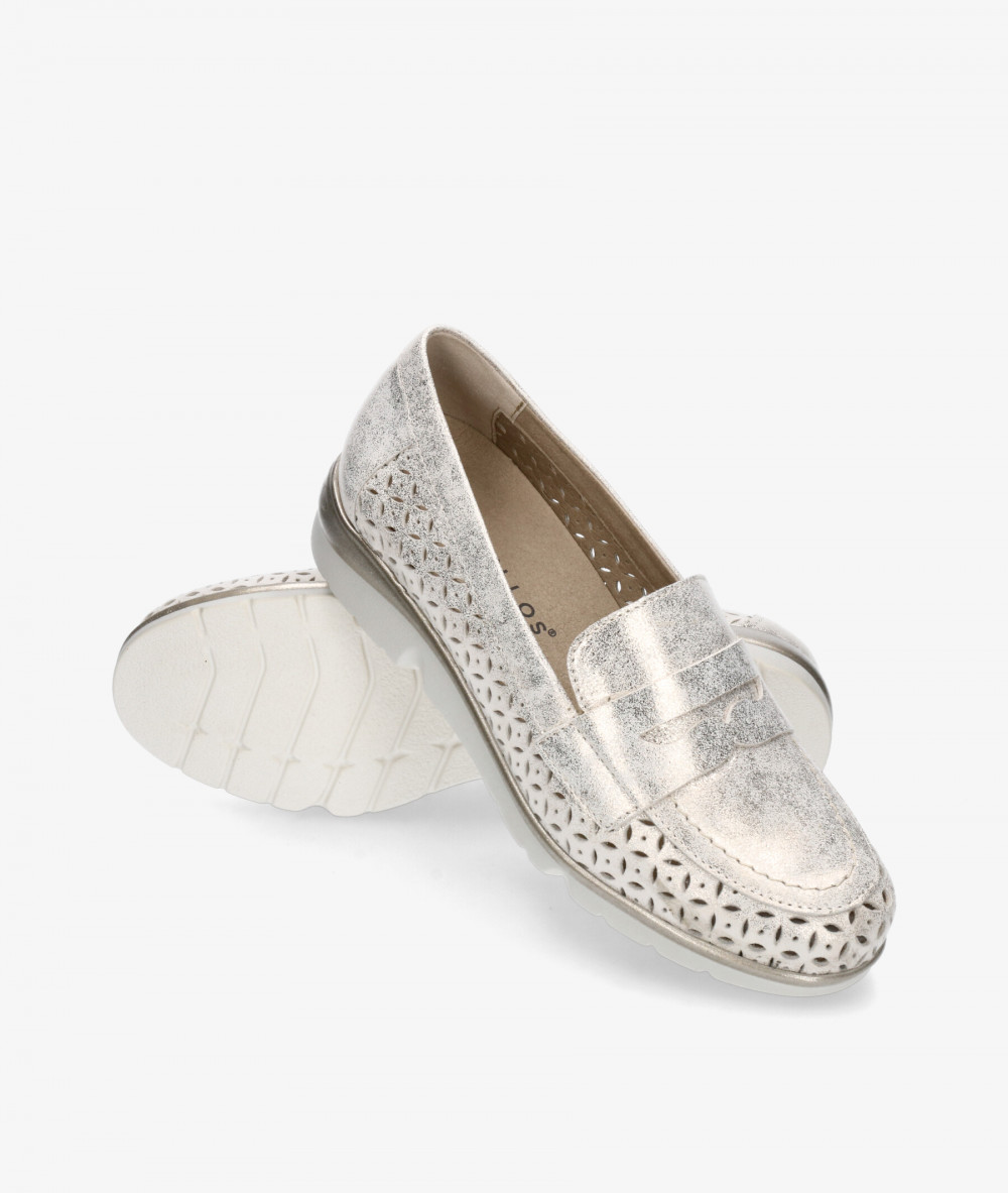 Pitillos Loafers 5620 in gold