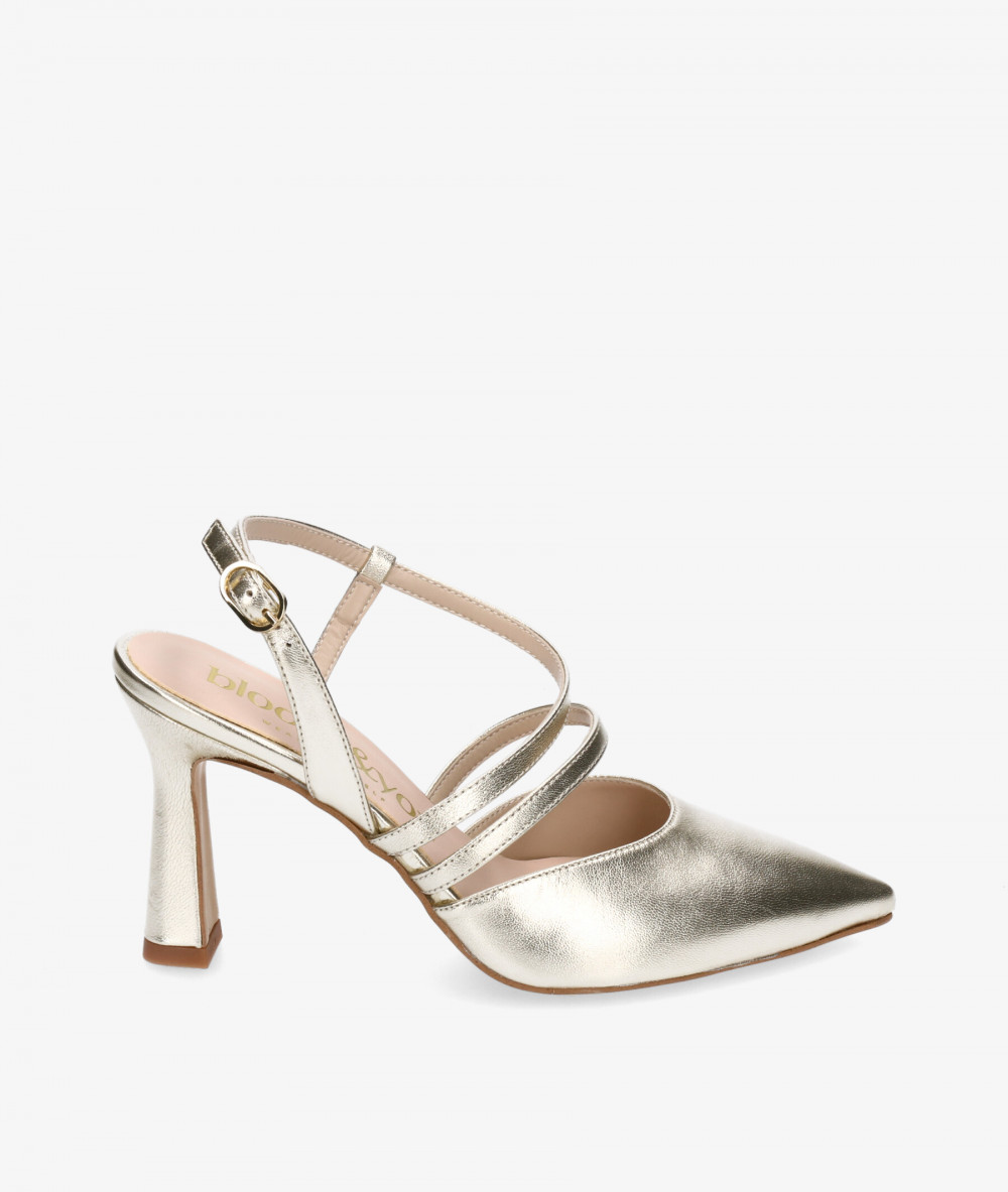 bloom&you Dress high heel shoes DIANELLA in platinum