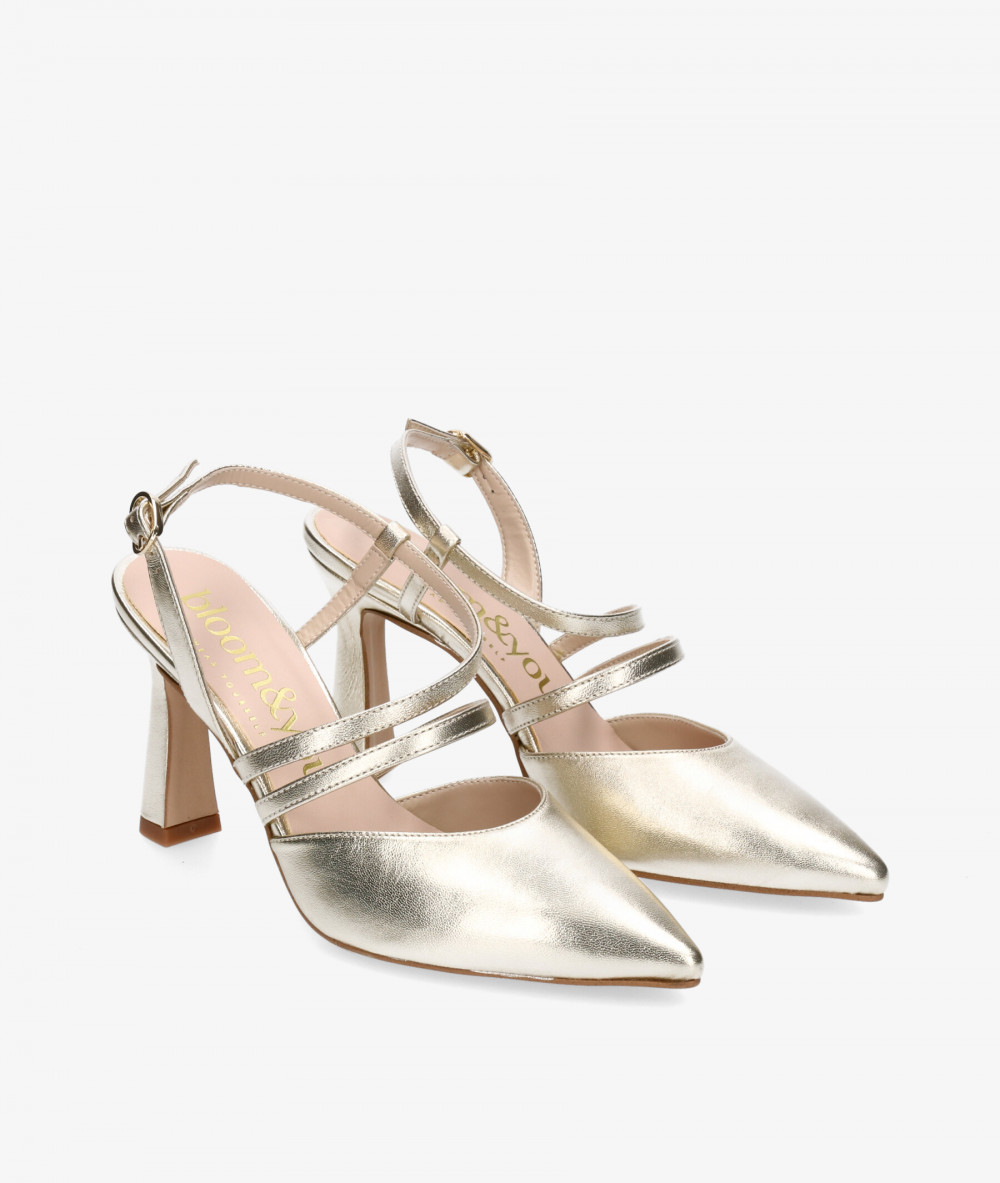 bloom&you Dress high heel shoes DIANELLA in platinum