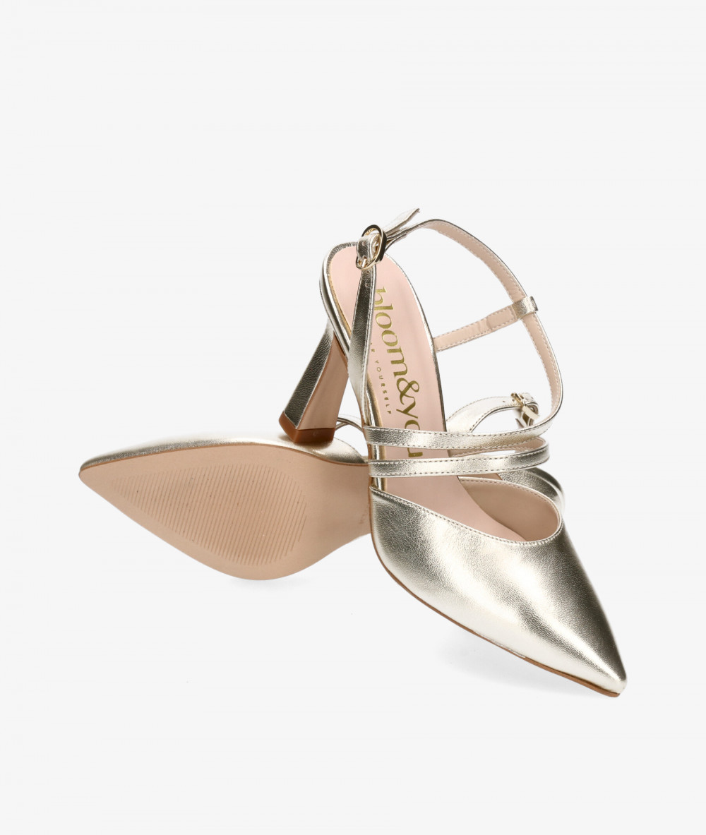 bloom&you Dress high heel shoes DIANELLA in platinum