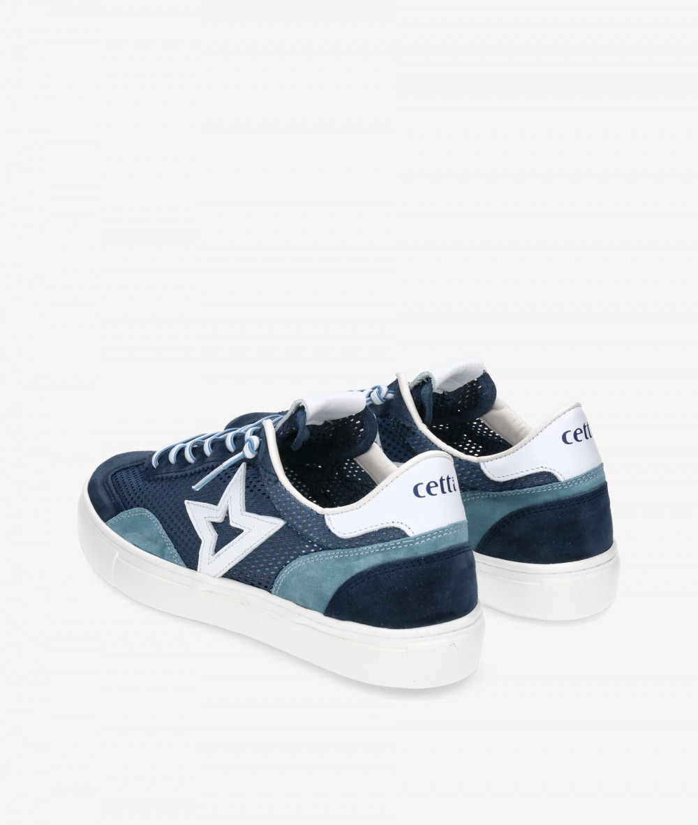Cetti Sneakers  C-1259 in navy blue