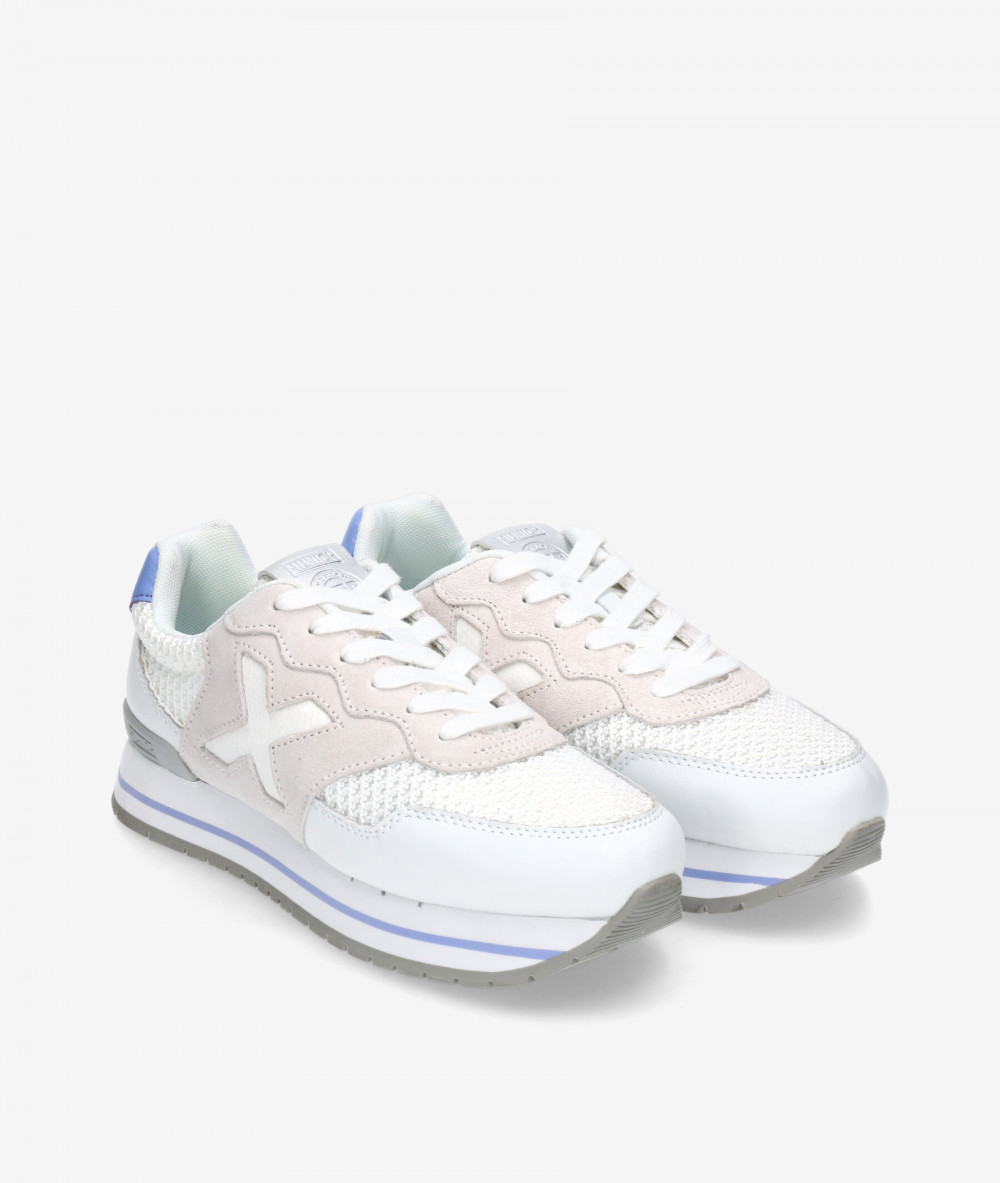 MUNICH Sneakers  DASH SKY in white
