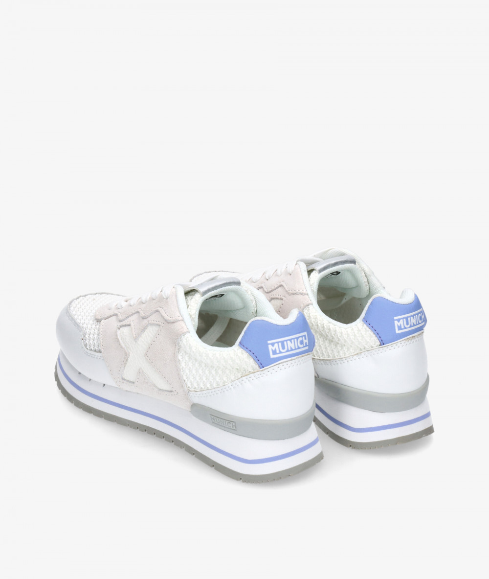 MUNICH Sneakers  DASH SKY in white