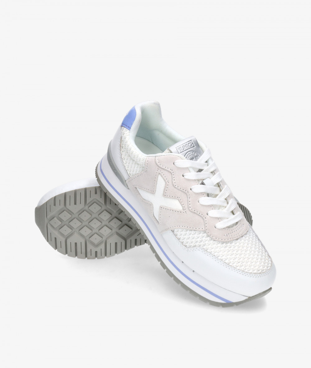 MUNICH Sneakers  DASH SKY in white