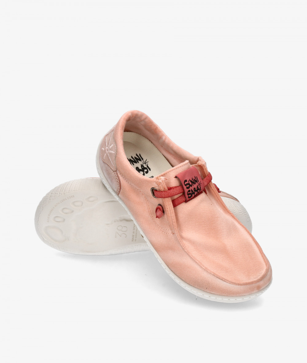 Sunni Sabbi Canvas shoes KIKAI in nude