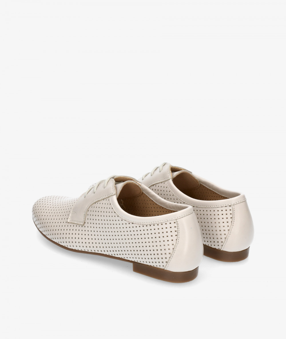 Zapatos inglés bloom&you NELA en hueso