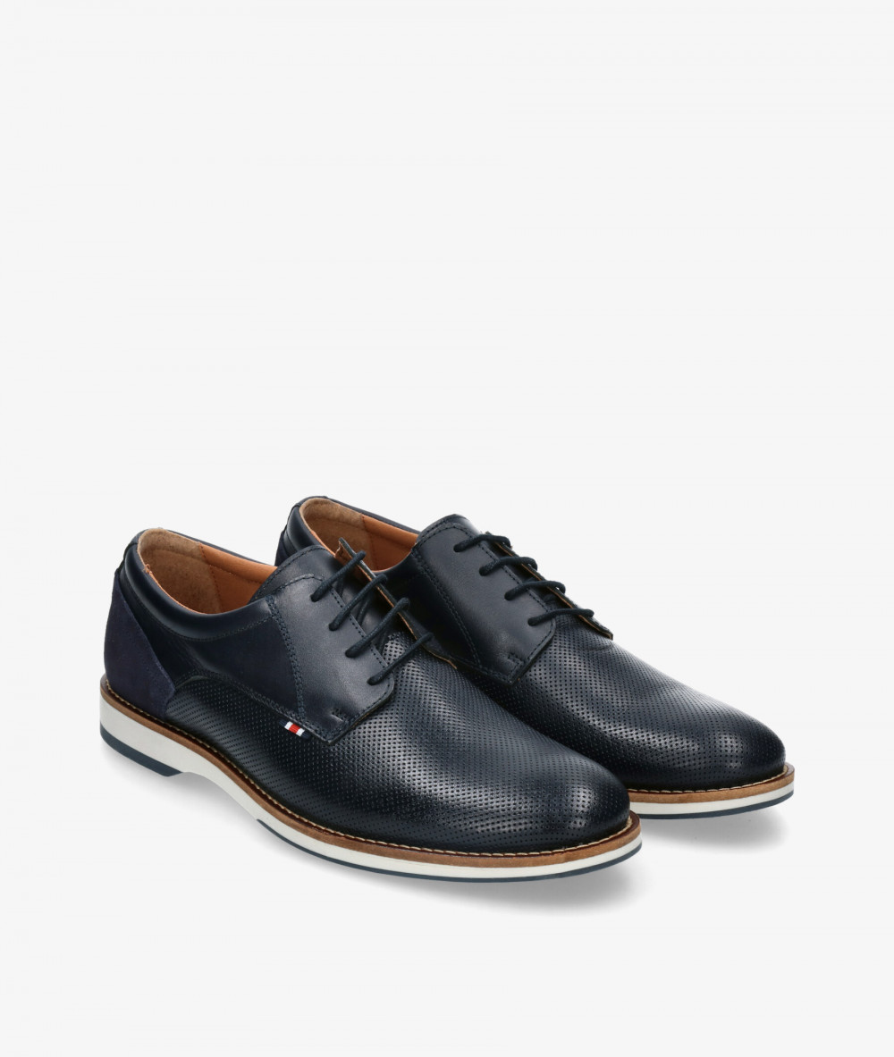 Kénnebec Sport rubber sole shoes 1024 in navy blue