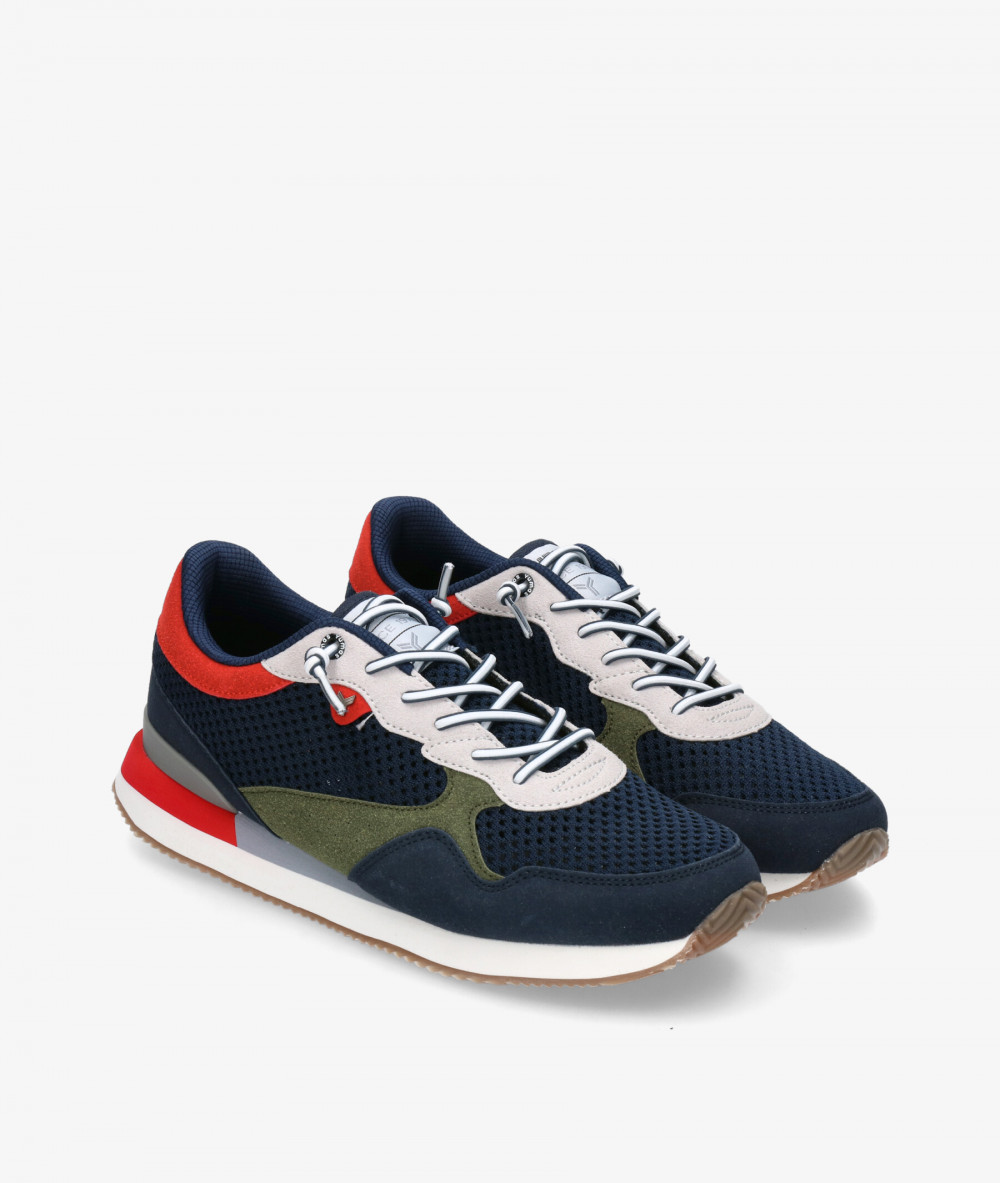 Yumas Sneakers  STANLEY in navy blue