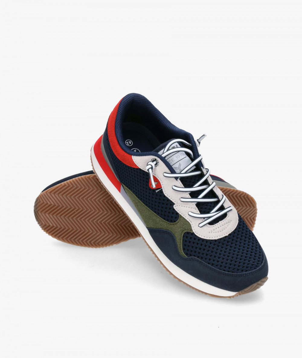 Yumas Sneakers  STANLEY in navy blue