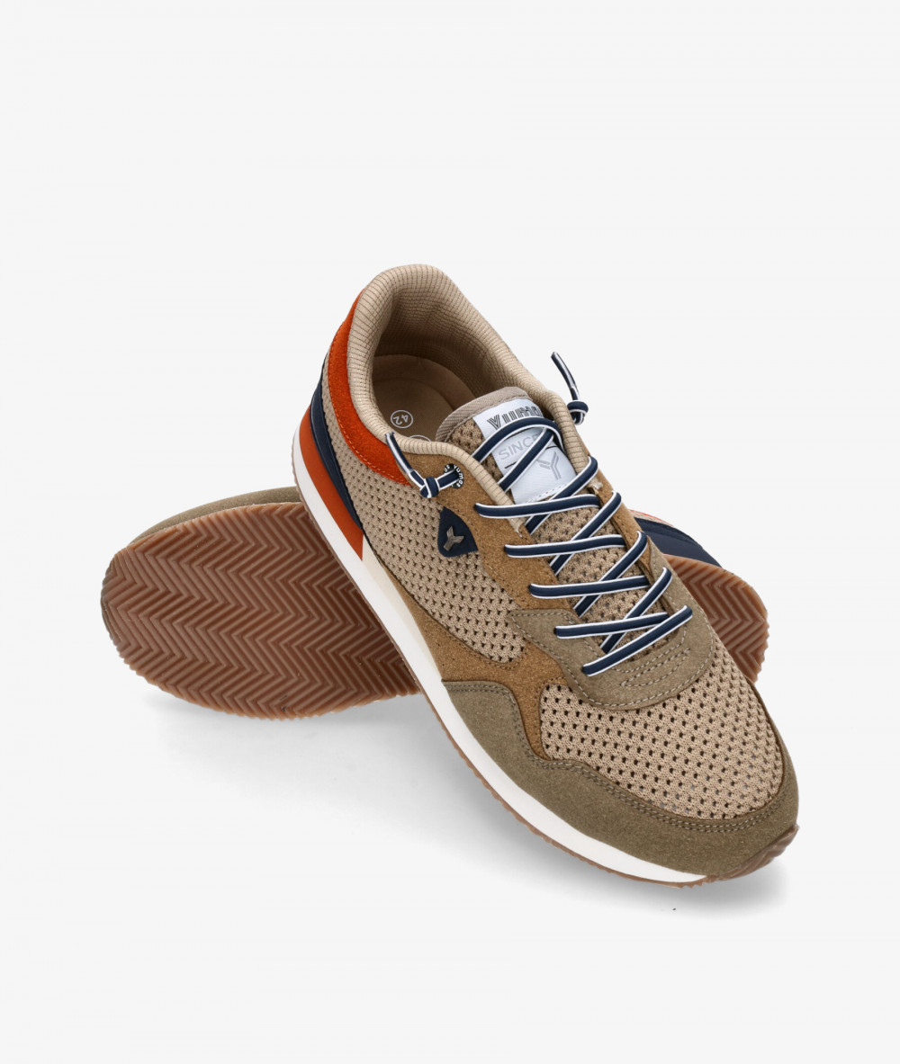 Yumas Sneakers  STANLEY in taupe