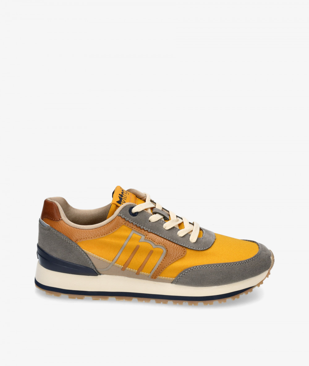 Mustang Sneakers  84489 in mustard
