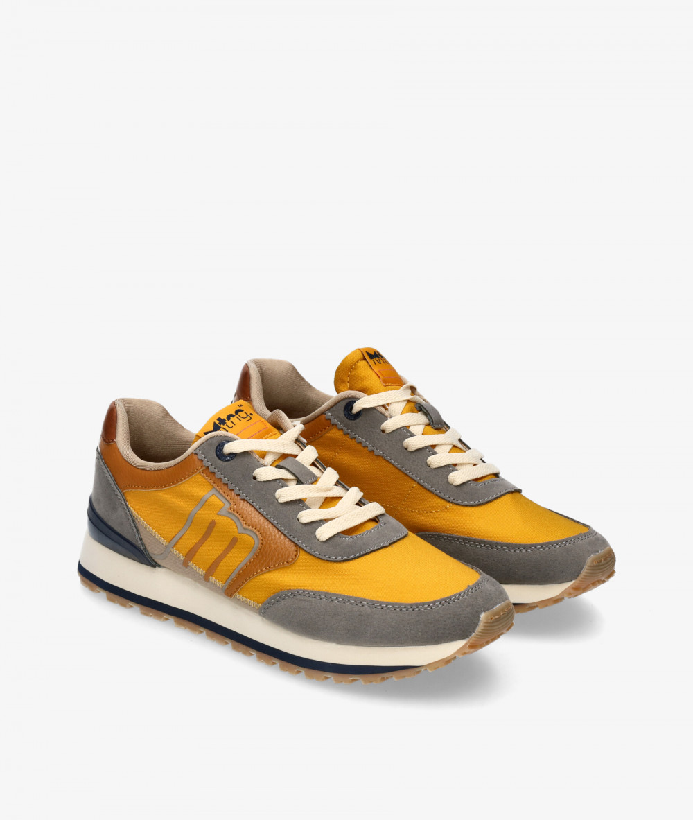 Mustang Sneakers  84489 in mustard