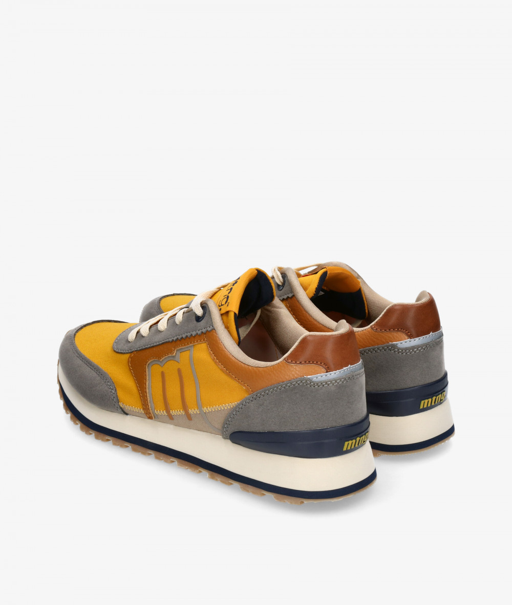 Mustang Sneakers  84489 in mustard