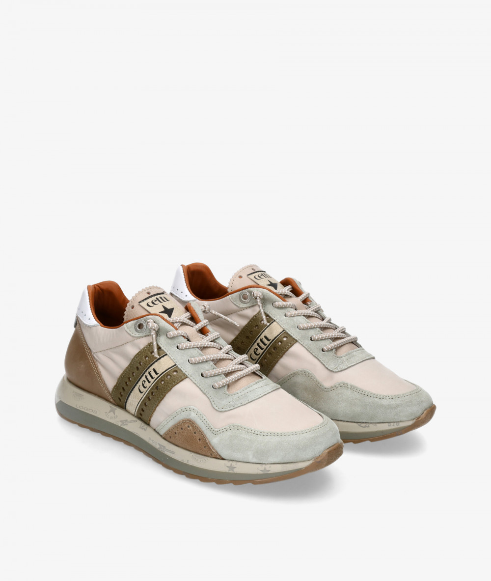 Cetti Sneakers  C-1308 in taupe