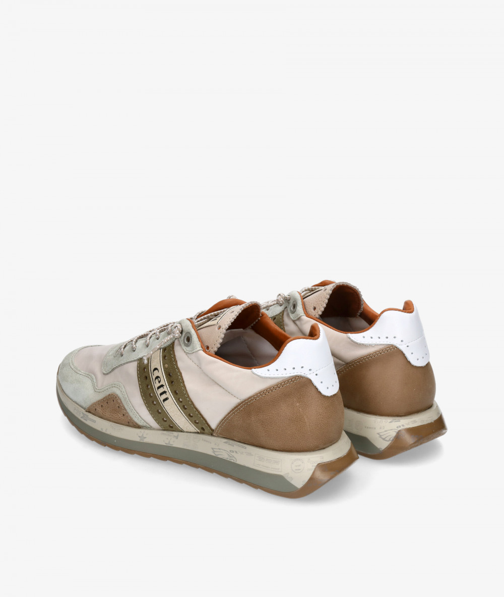 Cetti Sneakers  C-1308 in taupe