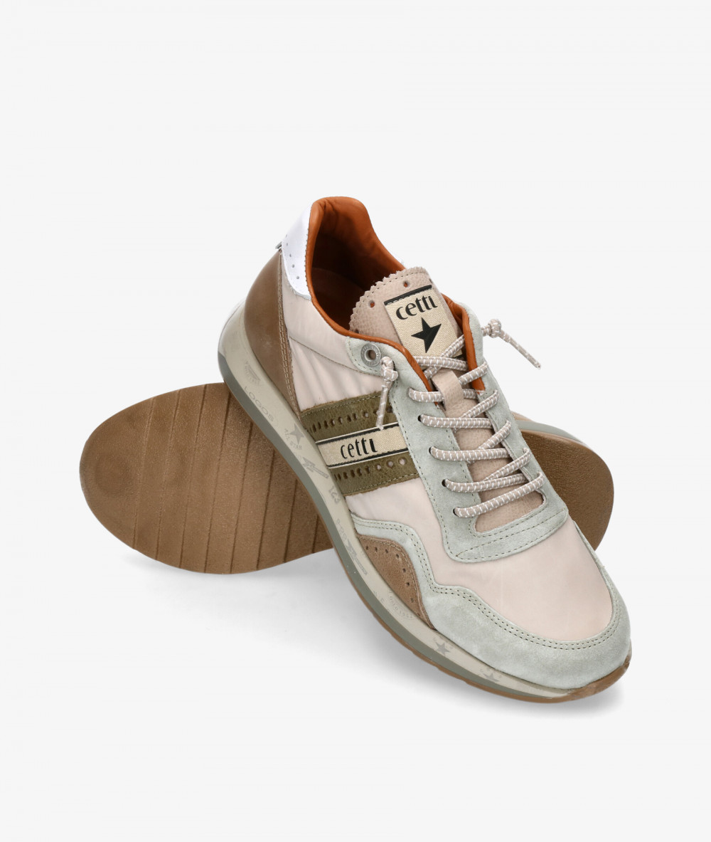 Cetti Sneakers  C-1308 in taupe