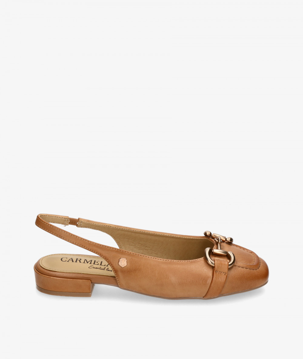 Carmela Dress low heel shoes 161500 in leather