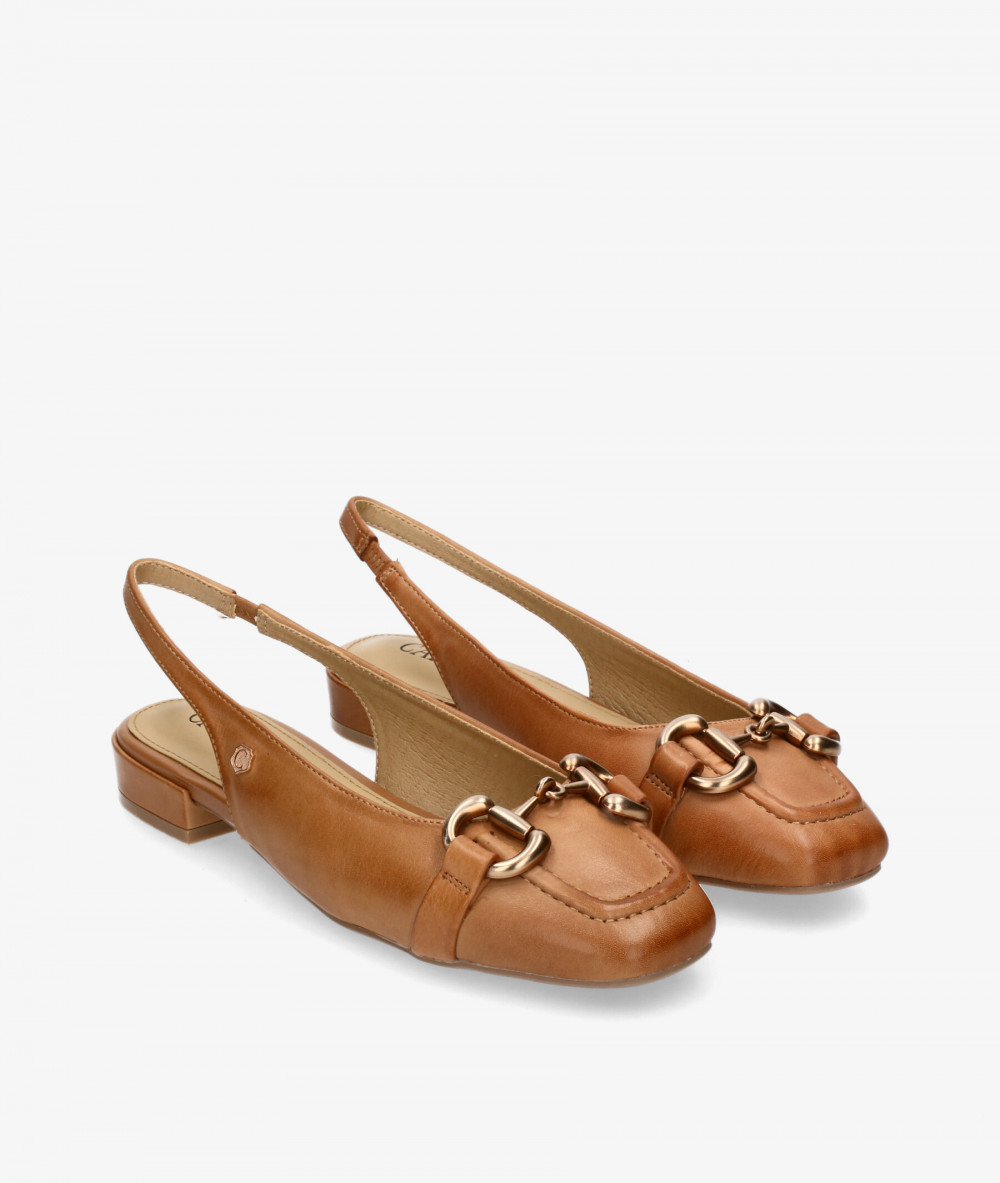 Carmela Dress low heel shoes 161500 in leather