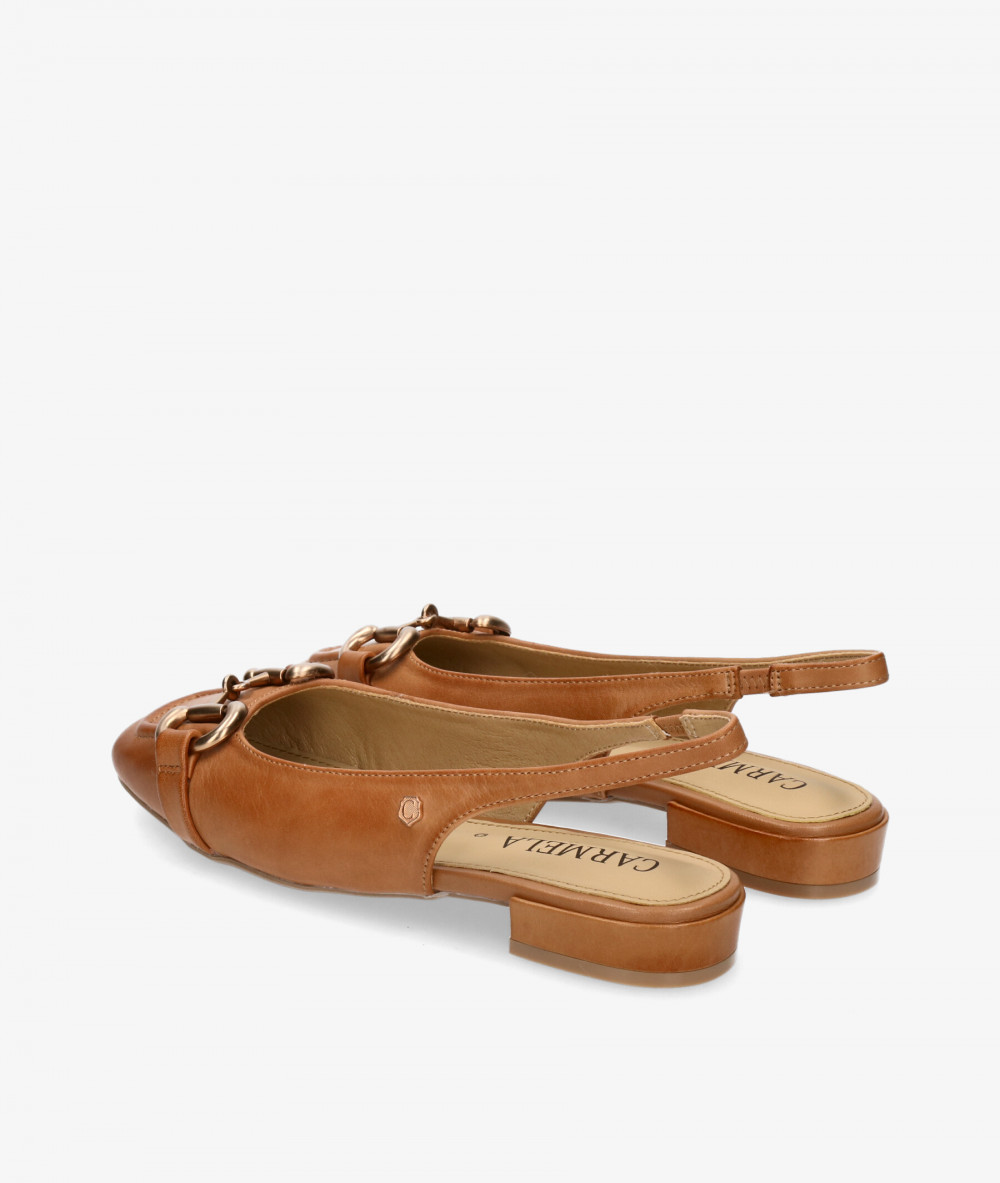 Carmela Dress low heel shoes 161500 in leather