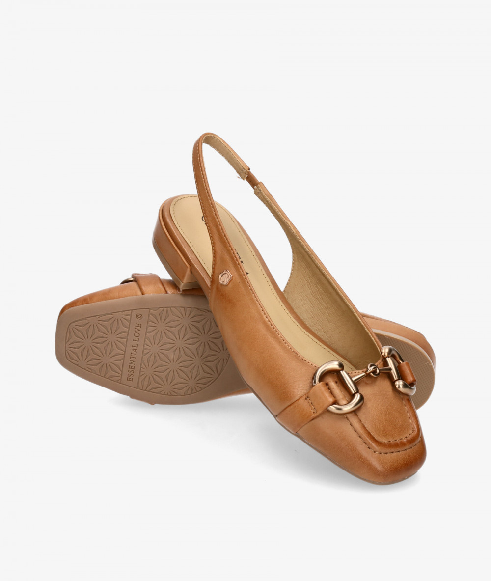 Carmela Dress low heel shoes 161500 in leather