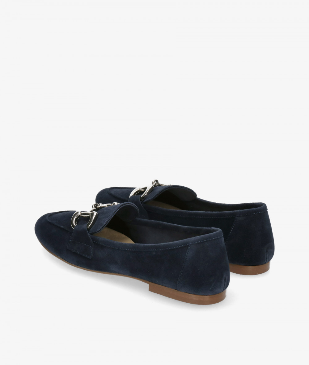 Kénnebec Loafers 78765 QUEBEC-500 in blue suede