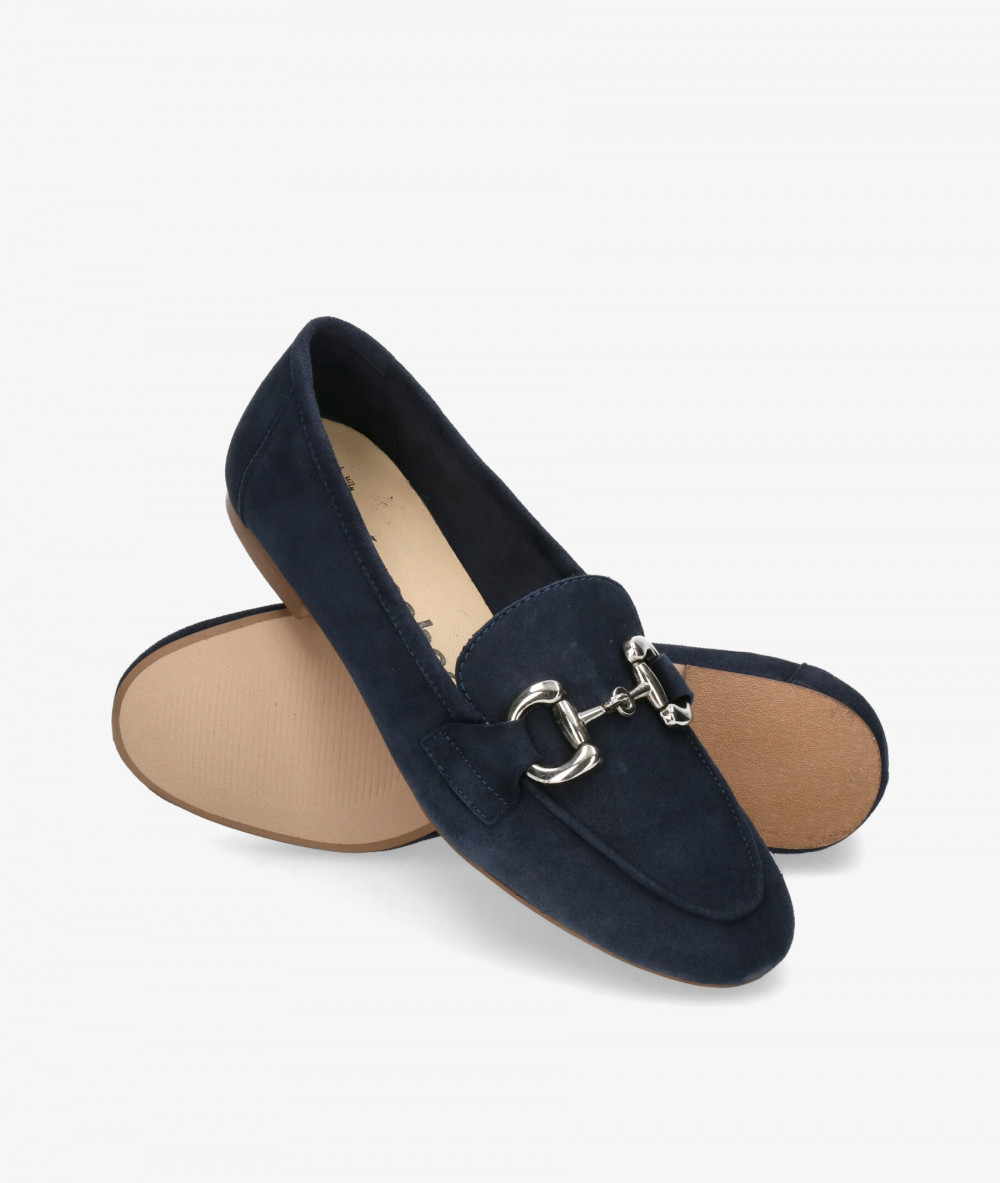 Kénnebec Loafers 78765 QUEBEC-500 in blue suede