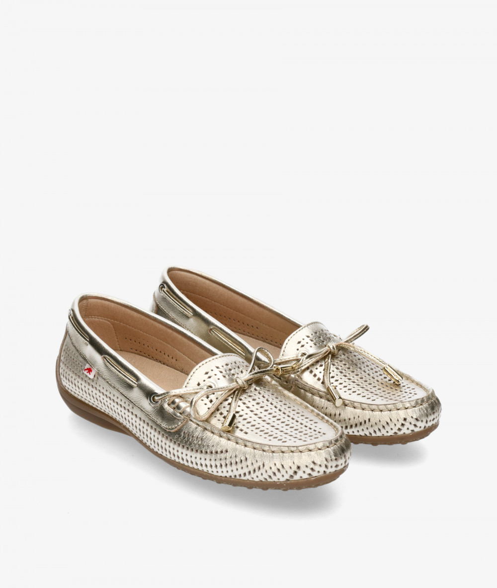 Fluchos Loafers F1428 in platinum