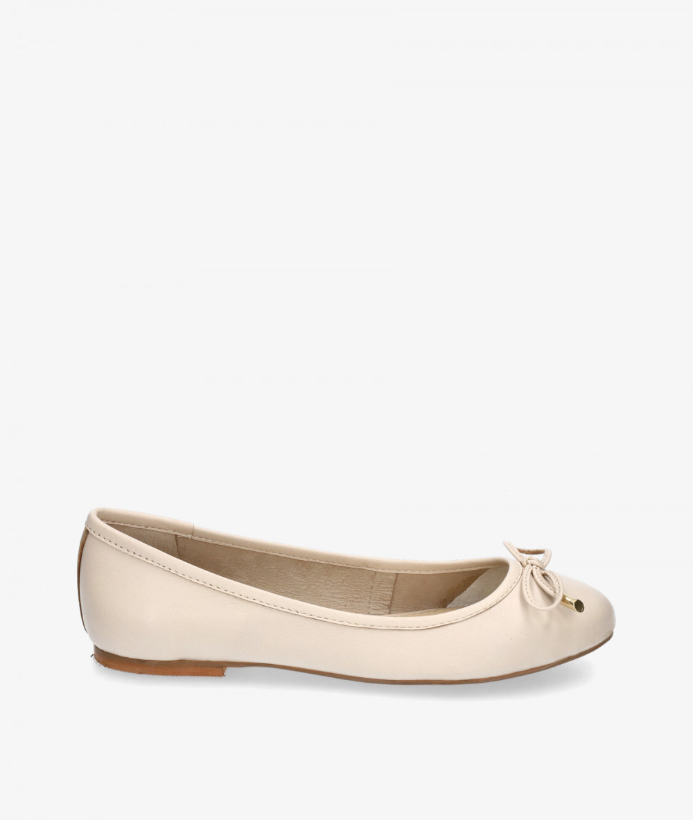 Kénnebec Ballerinas 77800 QUEBEC-503 in off-white