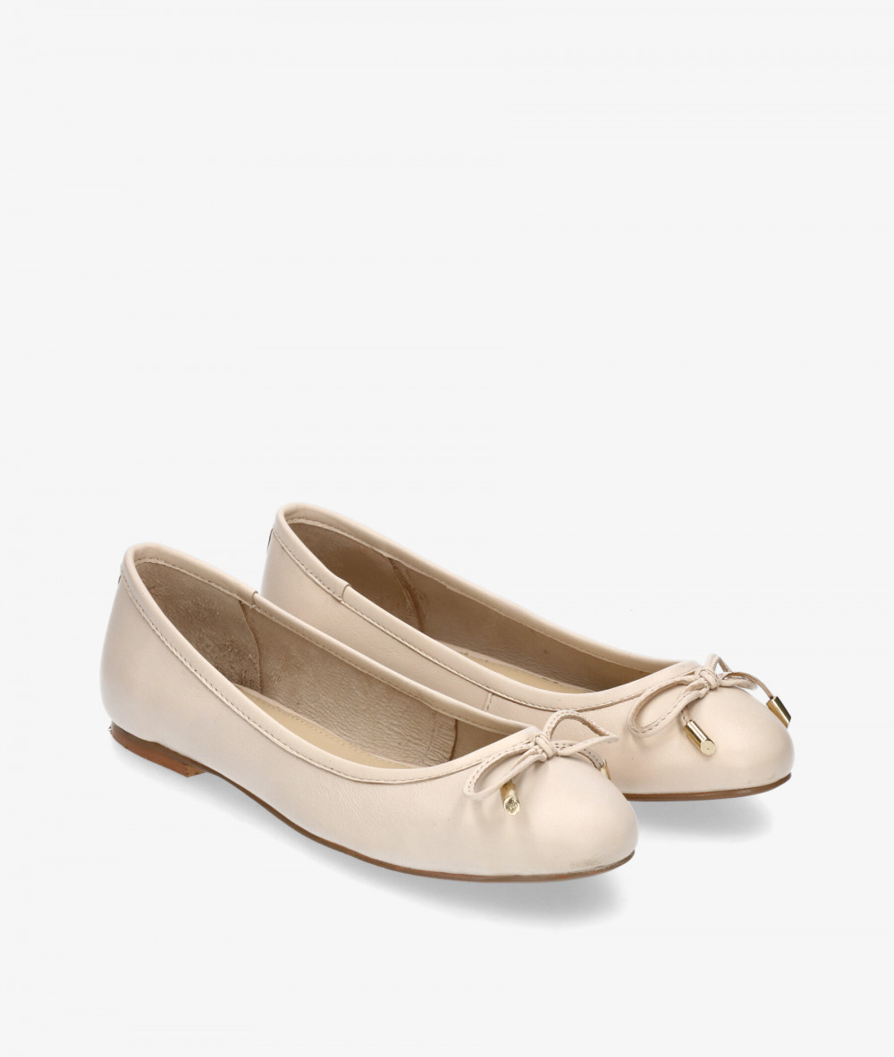 Kénnebec Ballerinas 77800 QUEBEC-503 in off-white