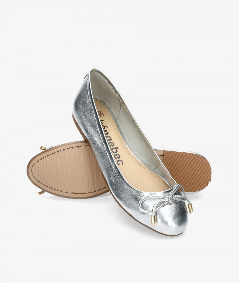 Kénnebec Ballerinas 77800 QUEBEC-503 in silver