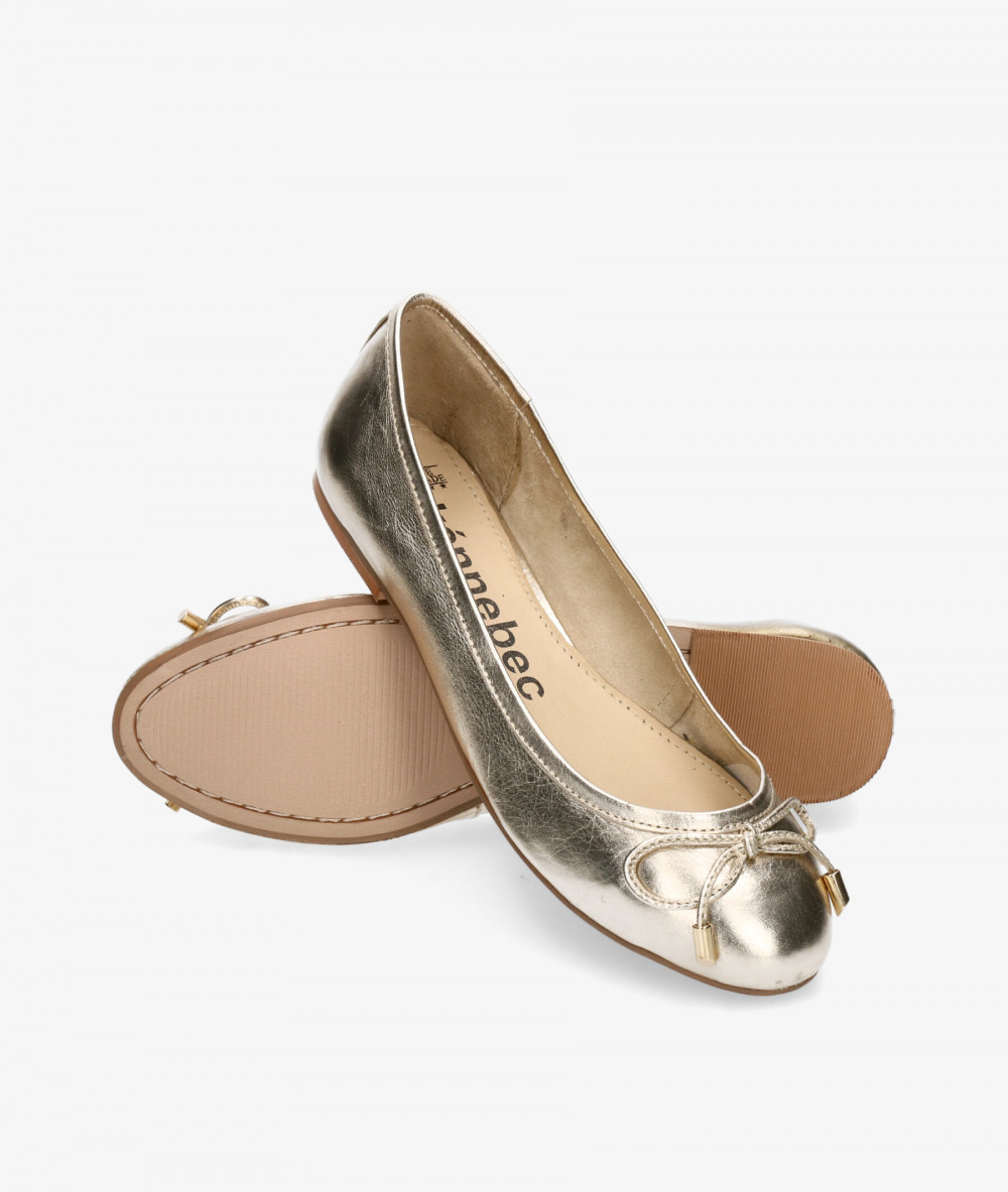 Kénnebec Ballerinas 77800 QUEBEC-503 in gold