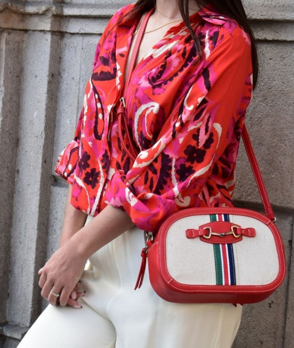 Bolso textil Martina K 23270-015-01 en rojo