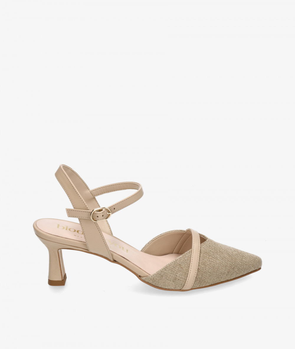 bloom&you Dress medium heel shoes AMARILIS in beige