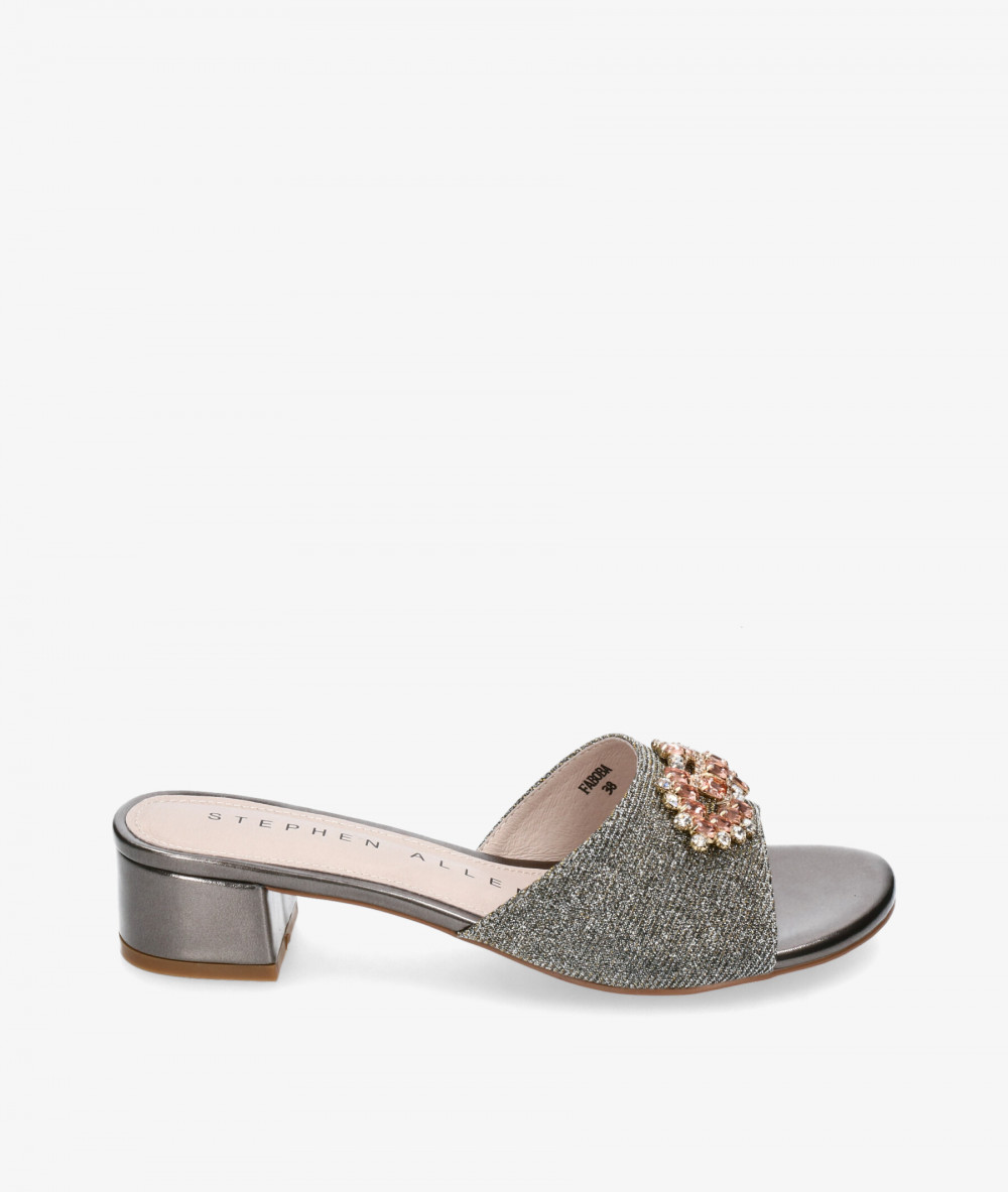 Stephen Allen Sandals  1636-8 FABOBA in lead-coloured