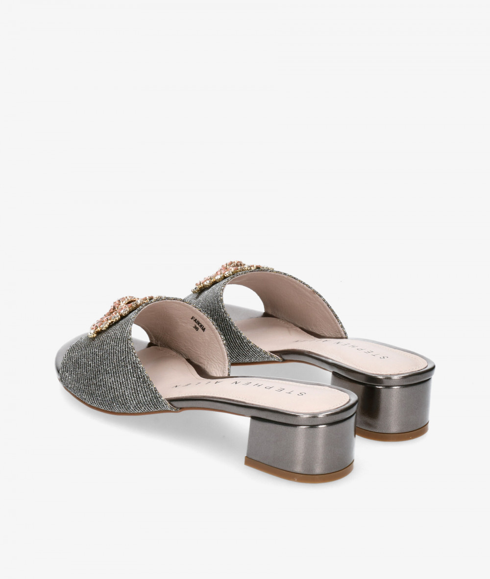 Stephen Allen Sandals  1636-8 FABOBA in lead-coloured