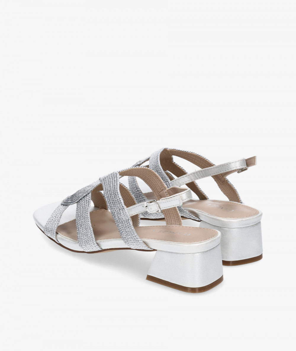 D'angela Sandals  23108/26134 in silver