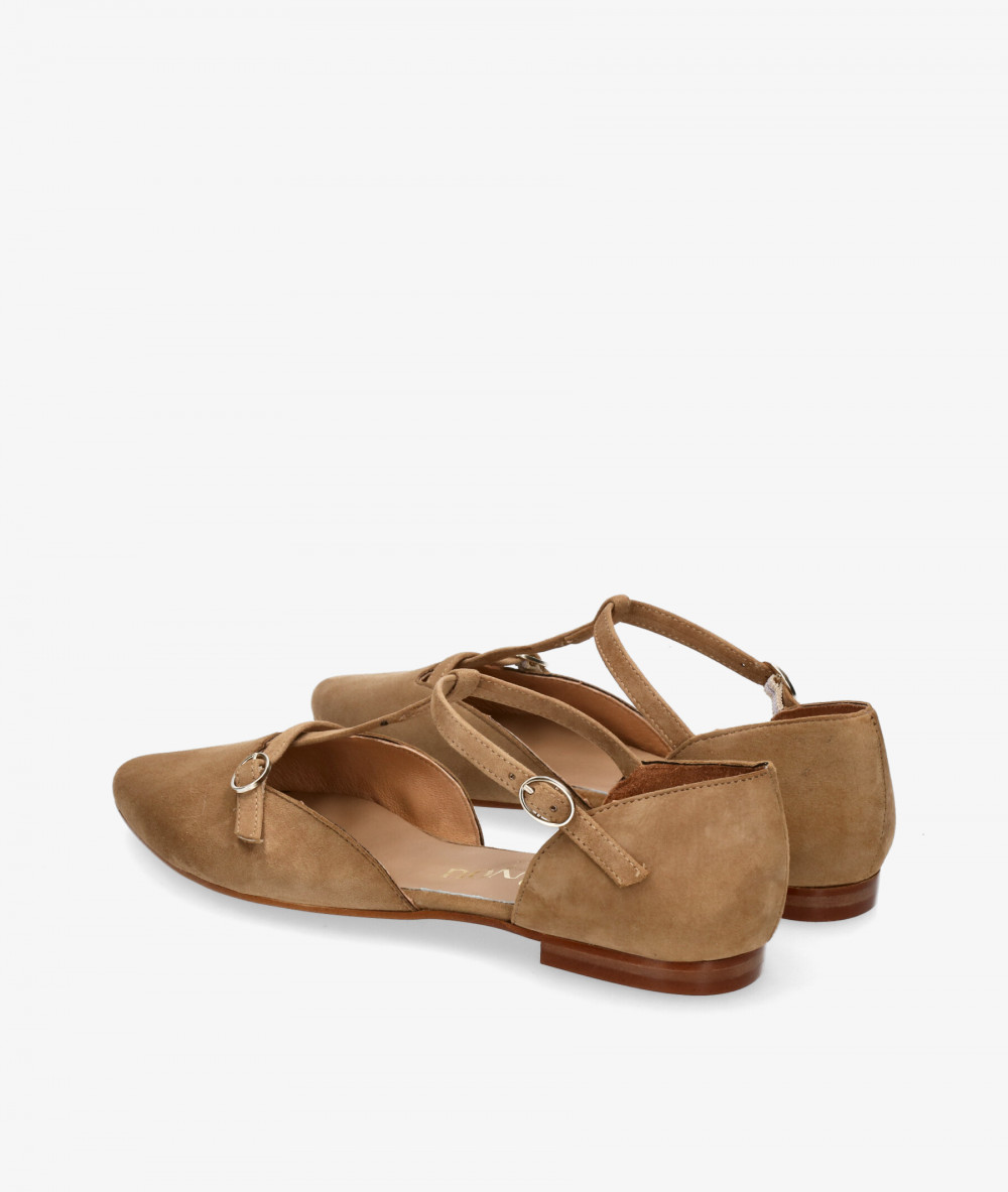 Zapatos de vestir bloom&you CAMILA en ante taupe