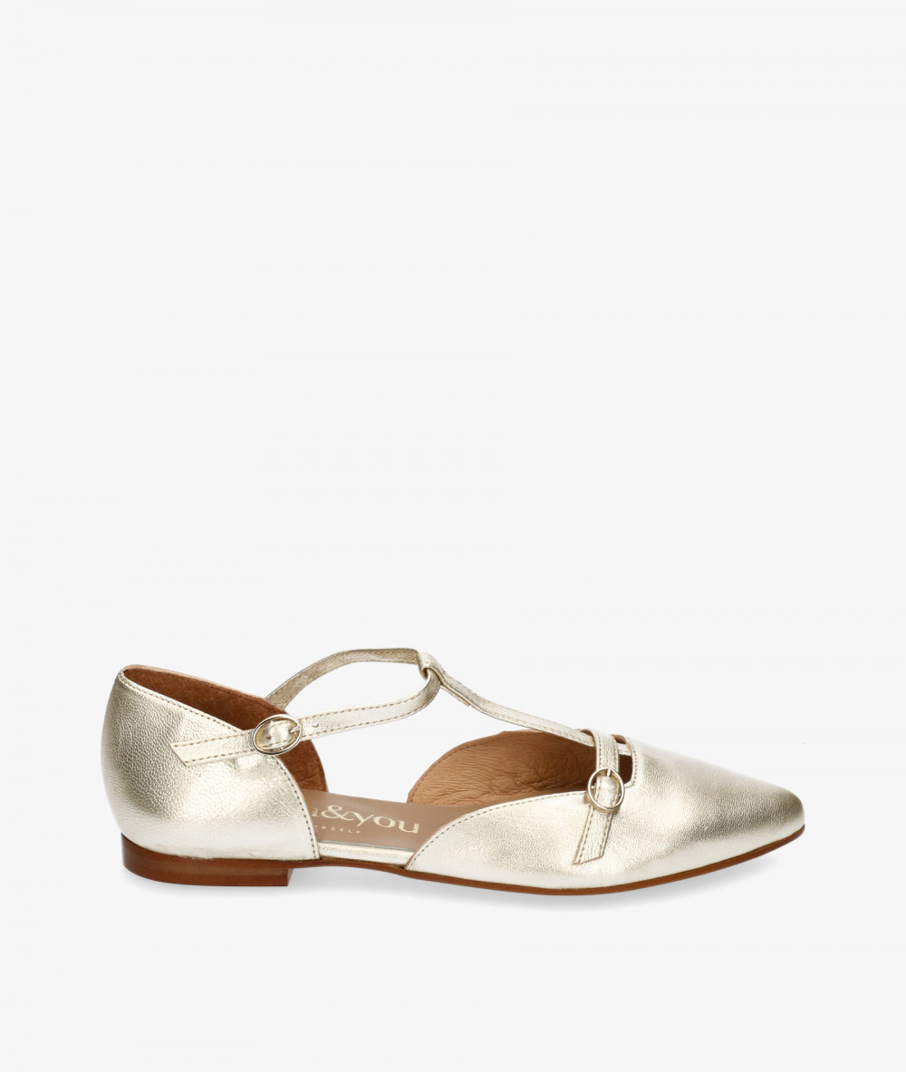 Zapatos de vestir bloom&you CAMILA en platino