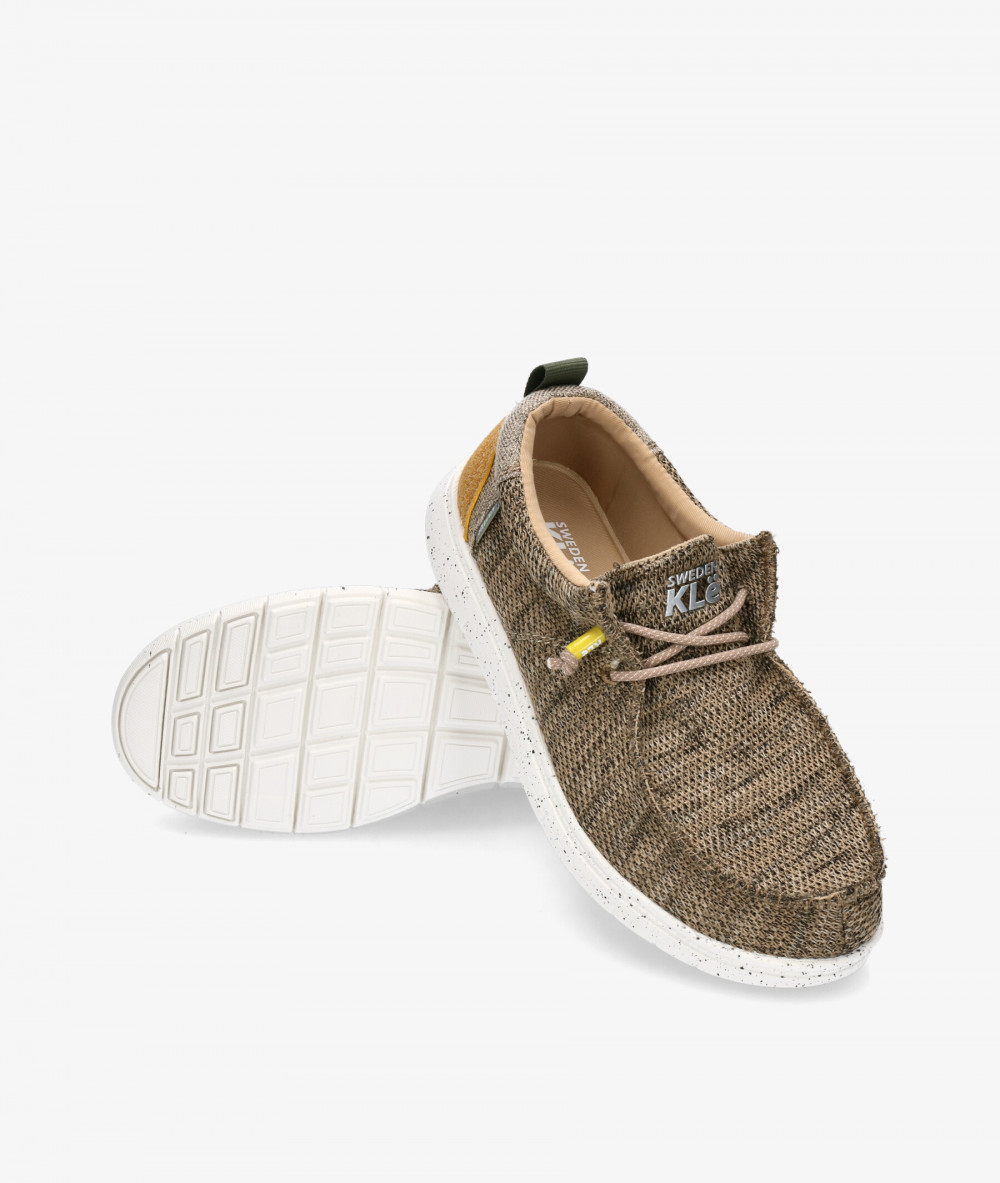 Zapatos casual Sweden Kle 251704 en topo