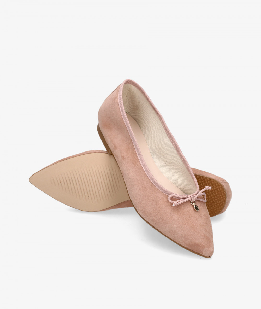 bloom&you Ballerinas SABINA in nude suede