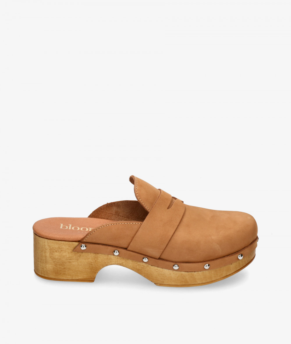 Zuecos bloom&you FRESIA en nobuck cuero 