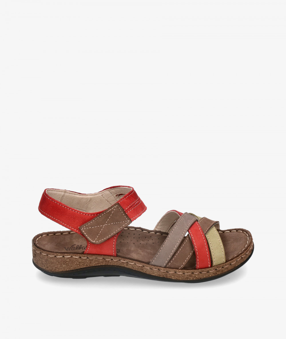 Walk & Fly Sandals  3861-43170 in red 
