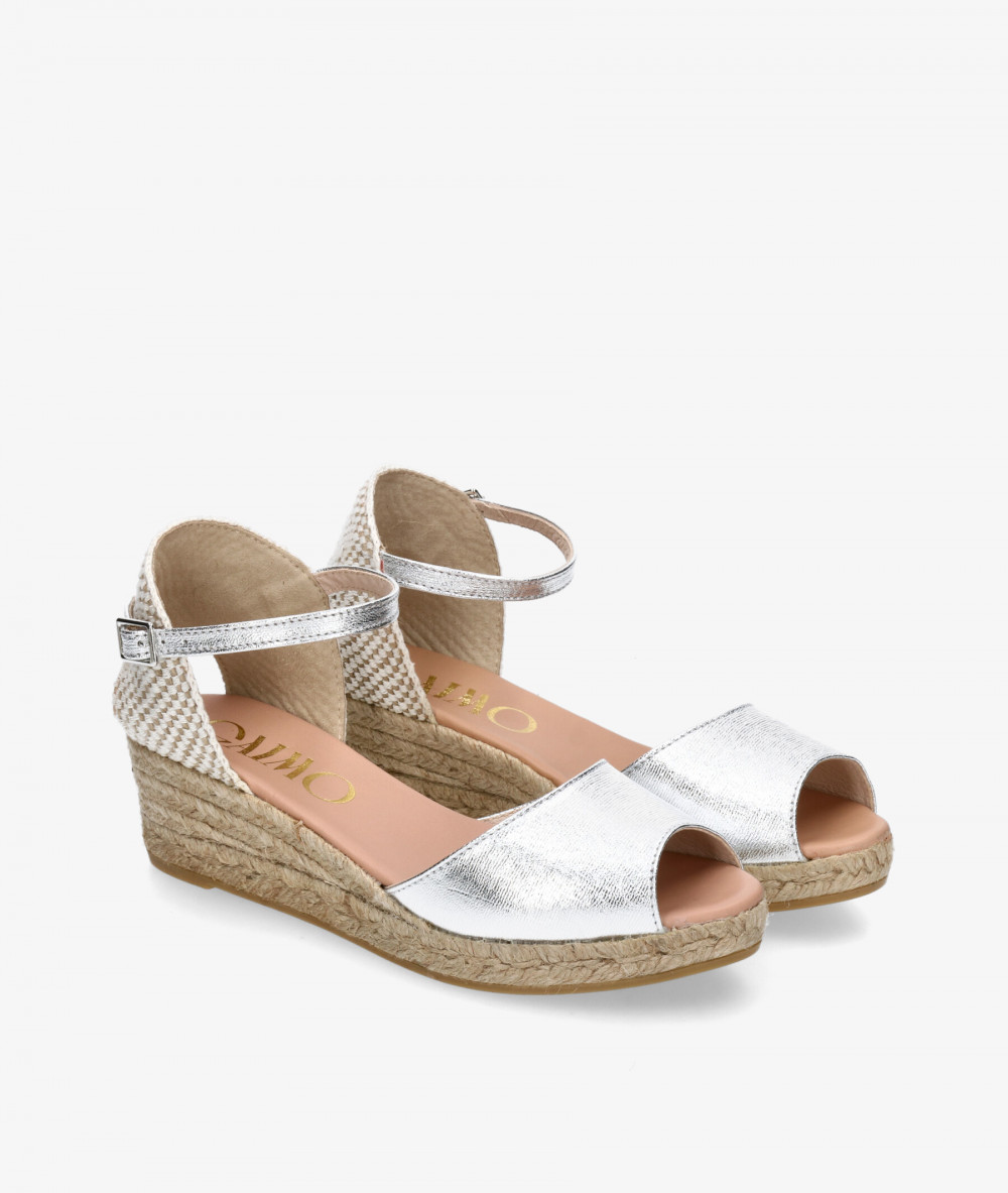 Gaimo Espadrilles  SEDAL in silver