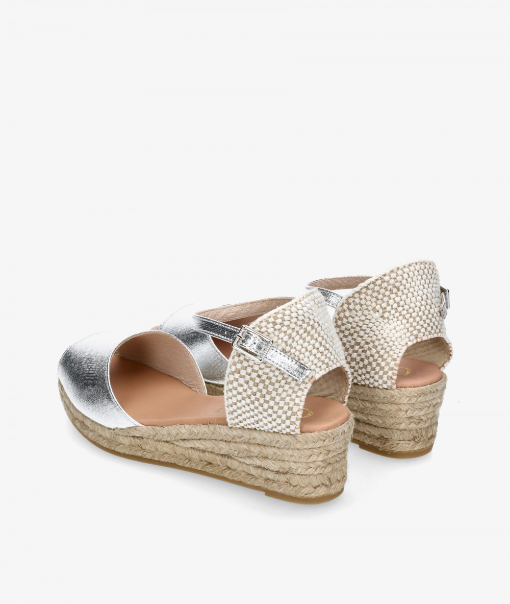 Gaimo Espadrilles  SEDAL in silver
