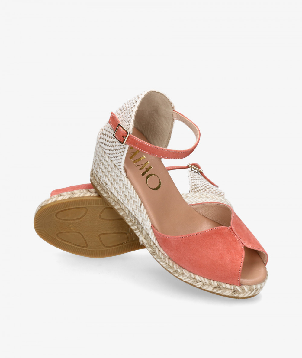 Gaimo Espadrilles  RONNY in coral suede