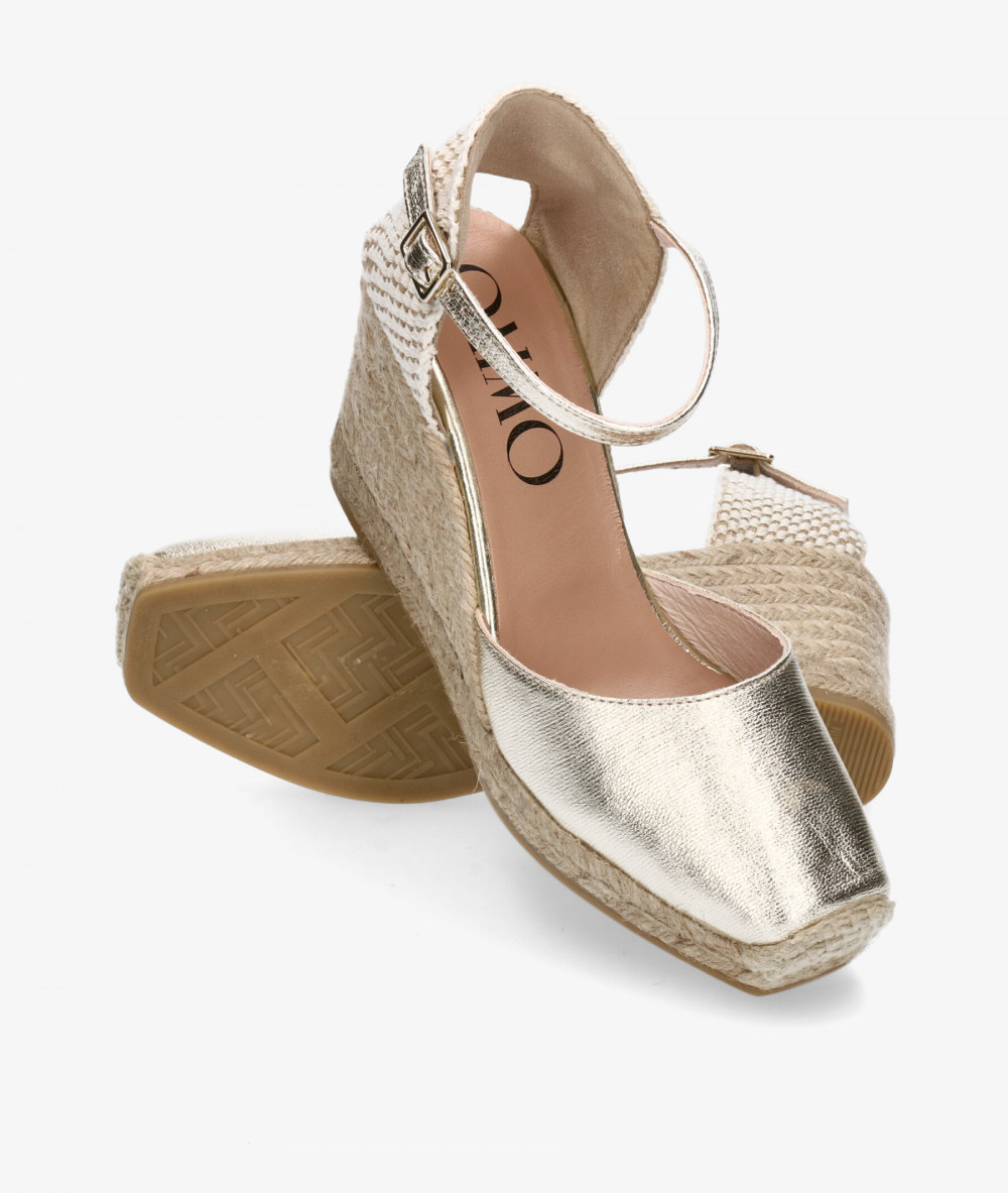 Gaimo Espadrilles  YOSIE in platinum