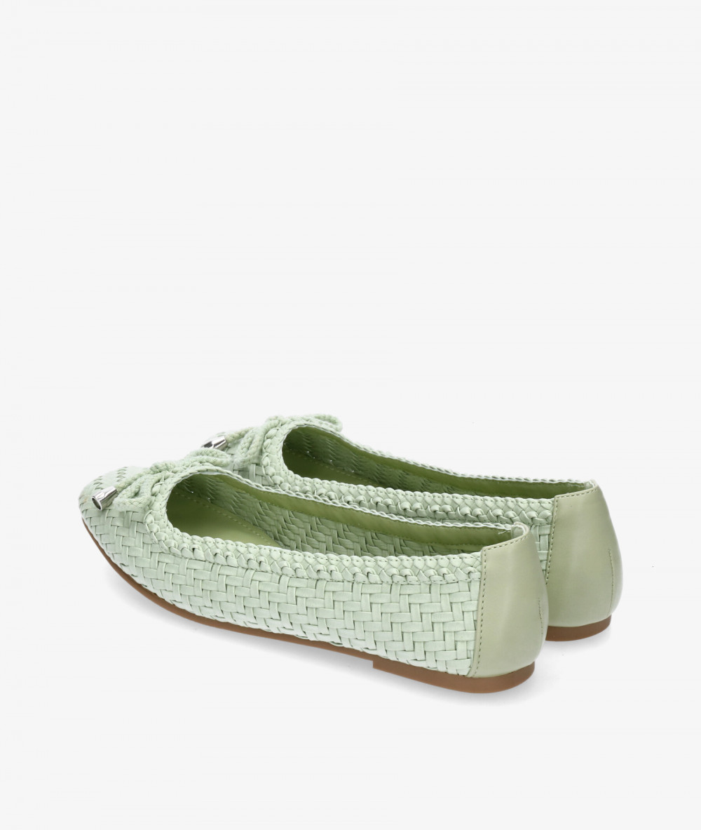 Bailarinas D'angela 26056 en verde