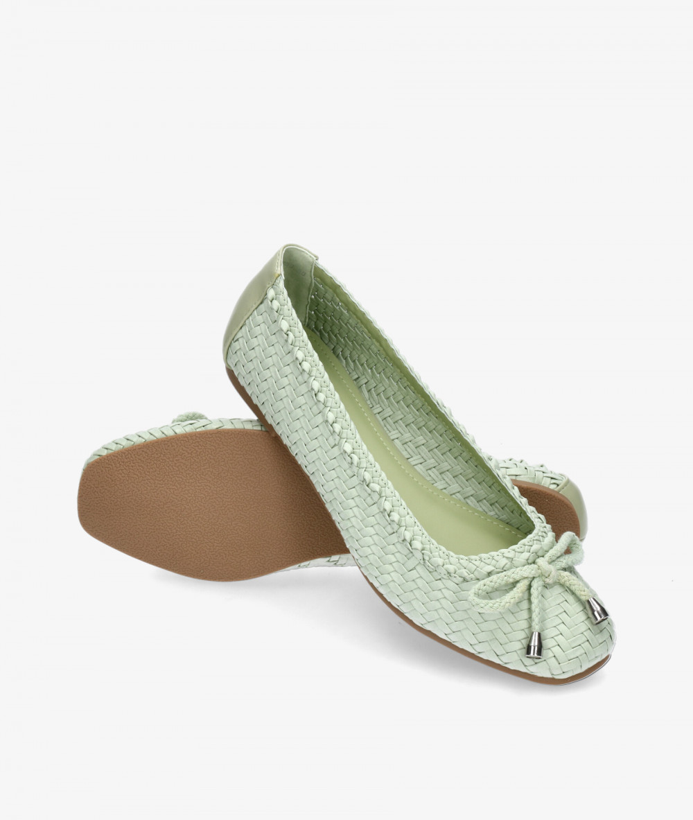 Bailarinas D'angela 26056 en verde